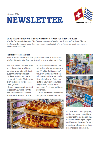 Newsletter Oktober 2024